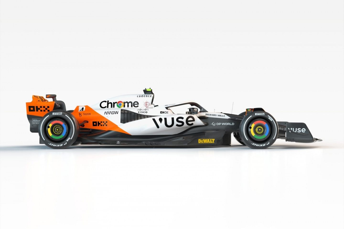 McLaren MCL60 в особой ливрее для Монако и Испании © McLaren