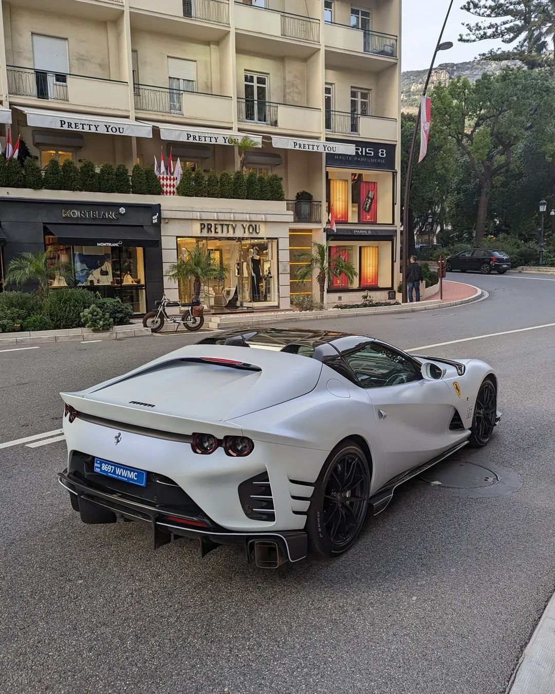 Ferrari 812 Competizione A Шарля Леклера © Ferrari