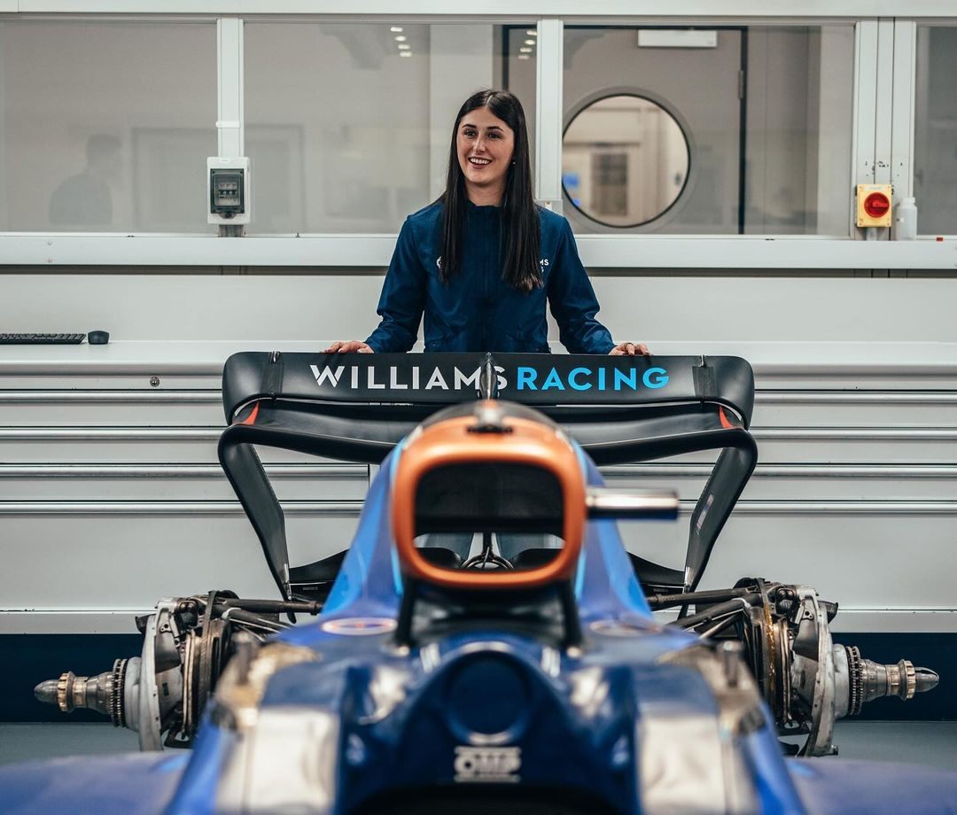 Лиа Блок в Williams Racing © Соцсети