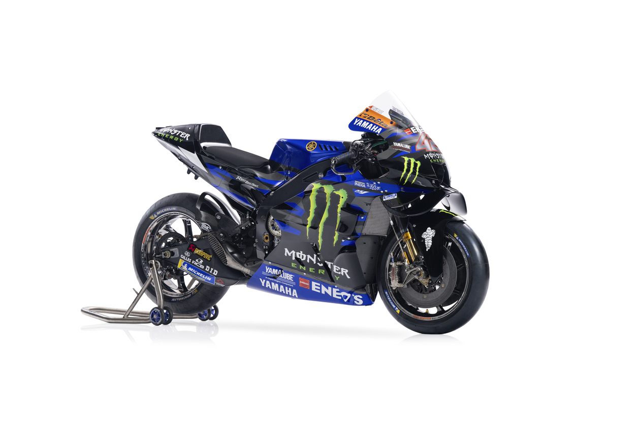 Мотоцикл Алекса Ринса © Monster Energy Yamaha MotoGP