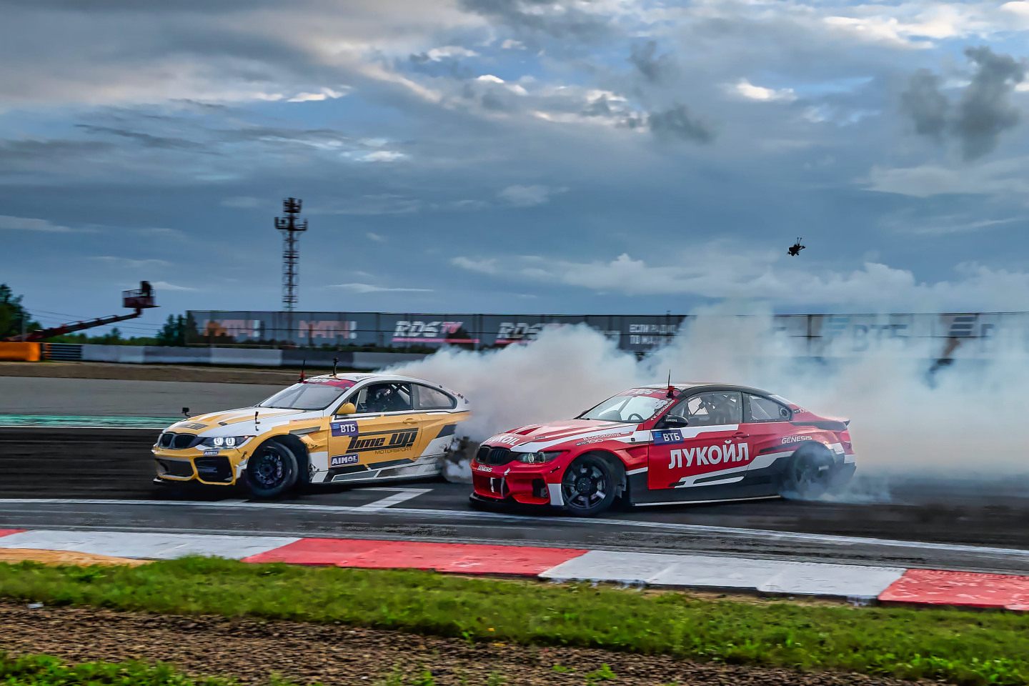 Кирилл Мацкевич и Денис Сорокопуд на Moscow Raceway © RDS GP