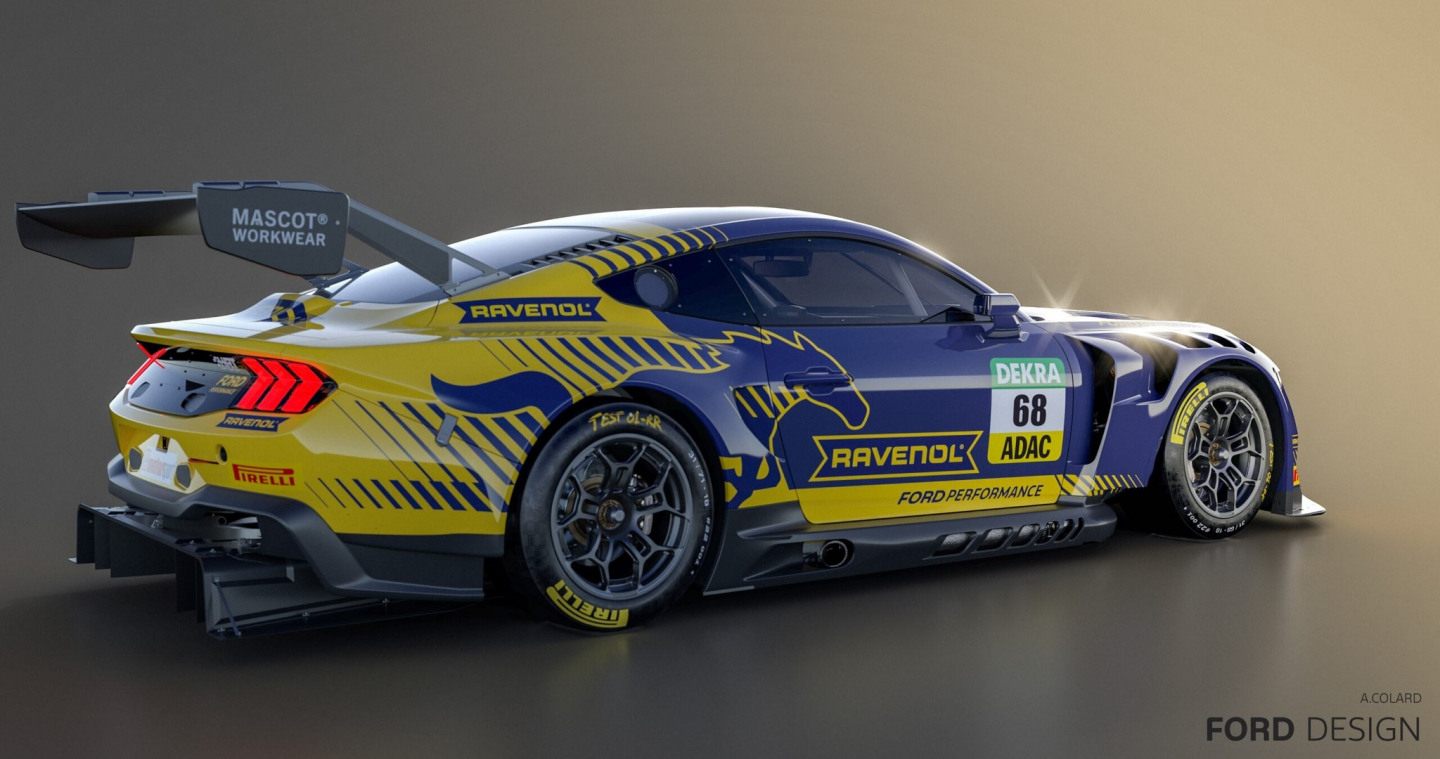 Ford Mustang GT3 для DTM © Ford