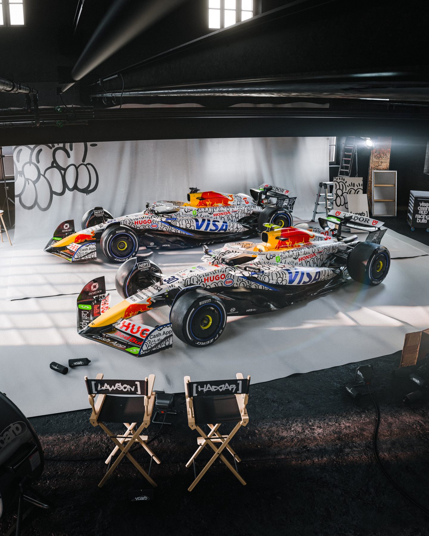 Болид Visa Cash App Racing Bulls для Гран При Великобритании © Соцсети