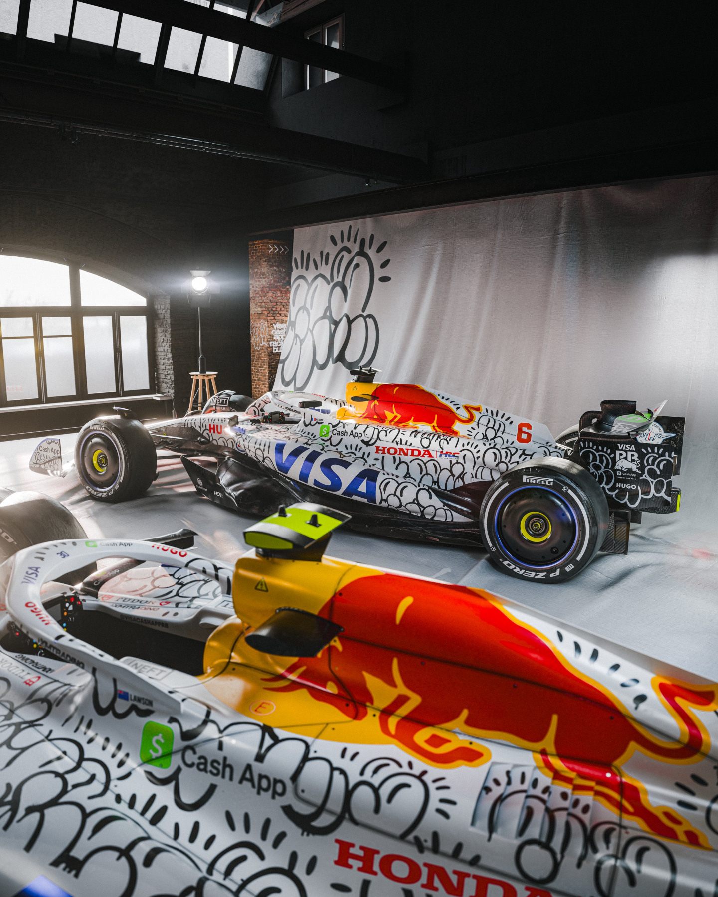 Болид Visa Cash App Racing Bulls для Гран При Великобритании © Соцсети