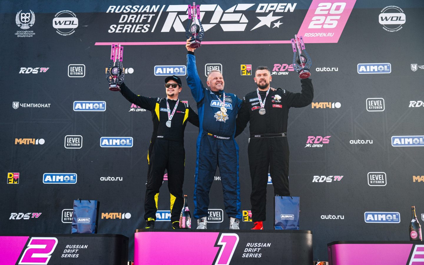 Призёры зачёта PRO © RDS Open
