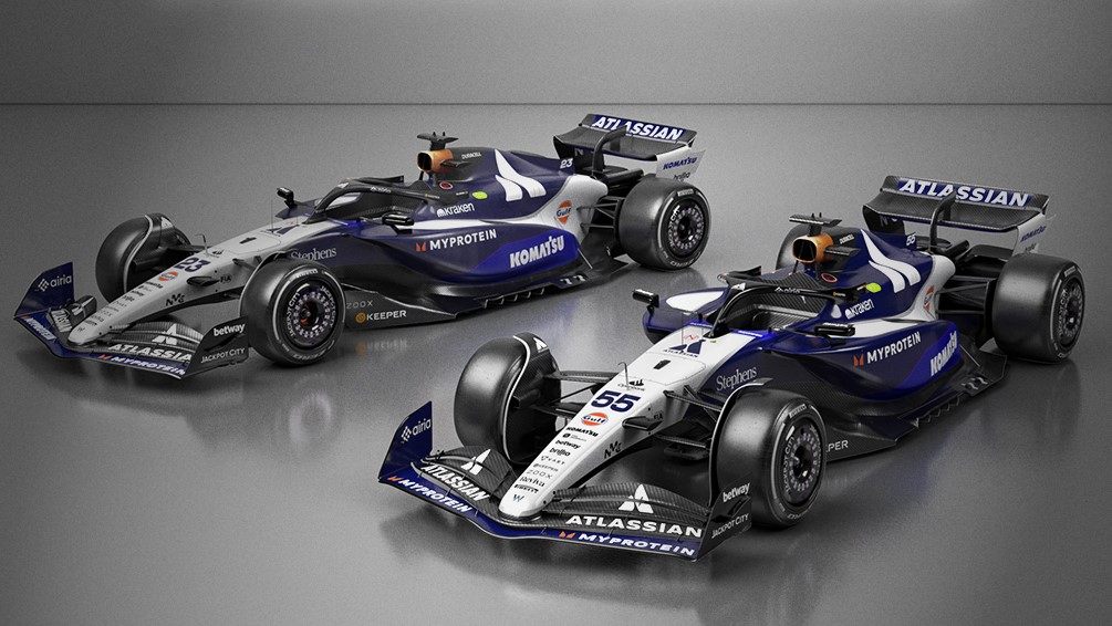Расцветка Williams FW47 на Гран При США-2025 © Williams