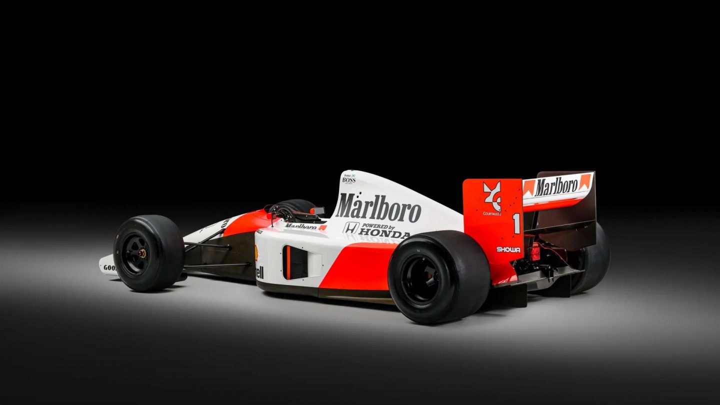 McLaren MP4/6 Айртона Сенны © RM Sotheby's