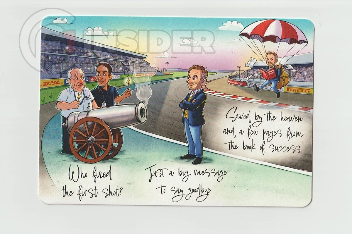 Рождественская открытка Берни Экклстоуна &copy; Соцсети