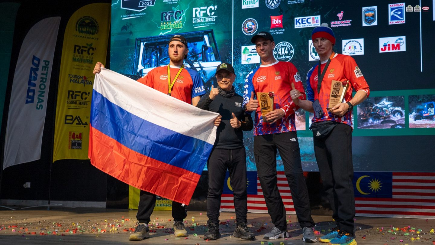 Россияне на RFC-2025 &copy; Rainforest Challenge