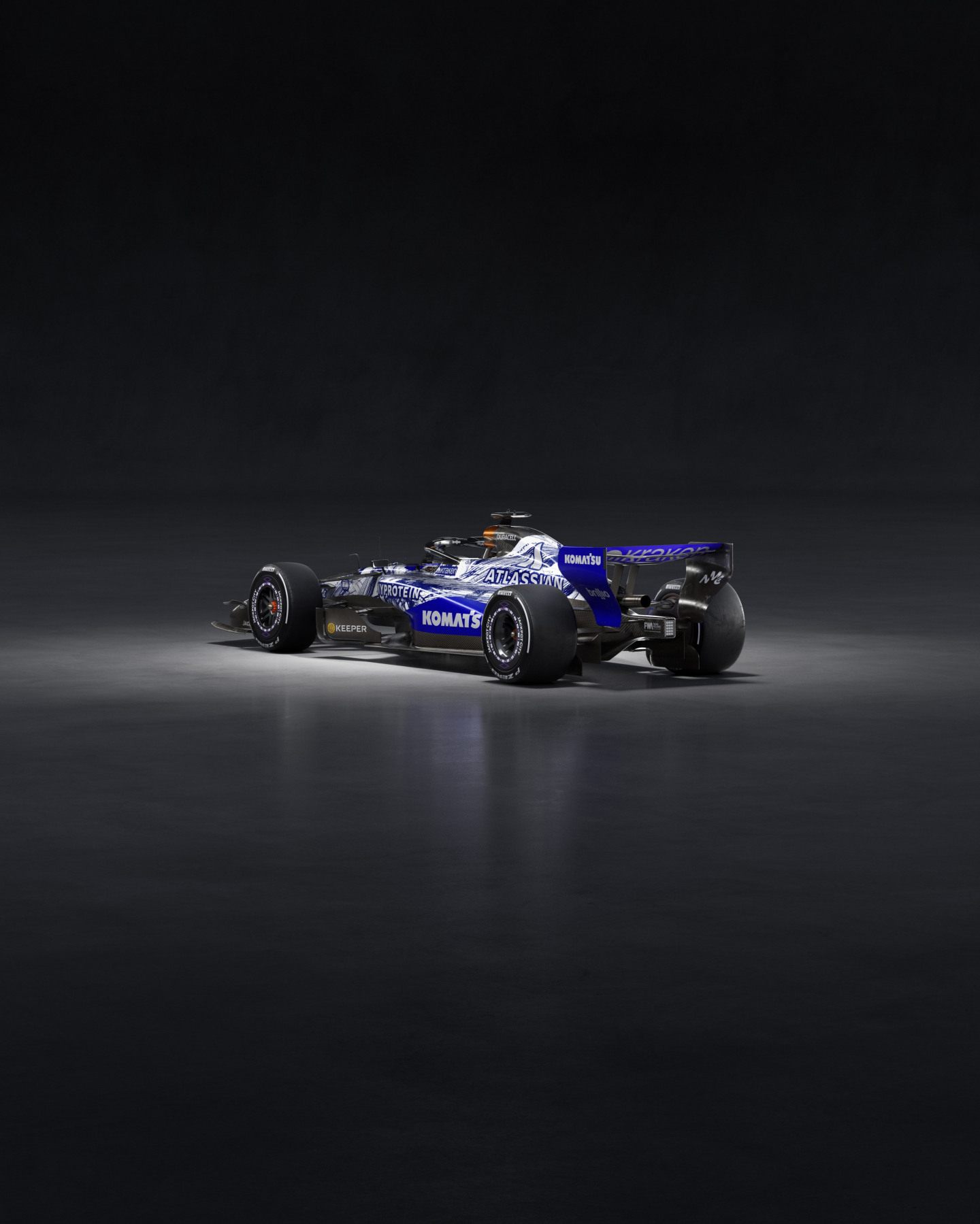 Ливрея Flow State для тестов Williams FW48 &copy; Соцсети