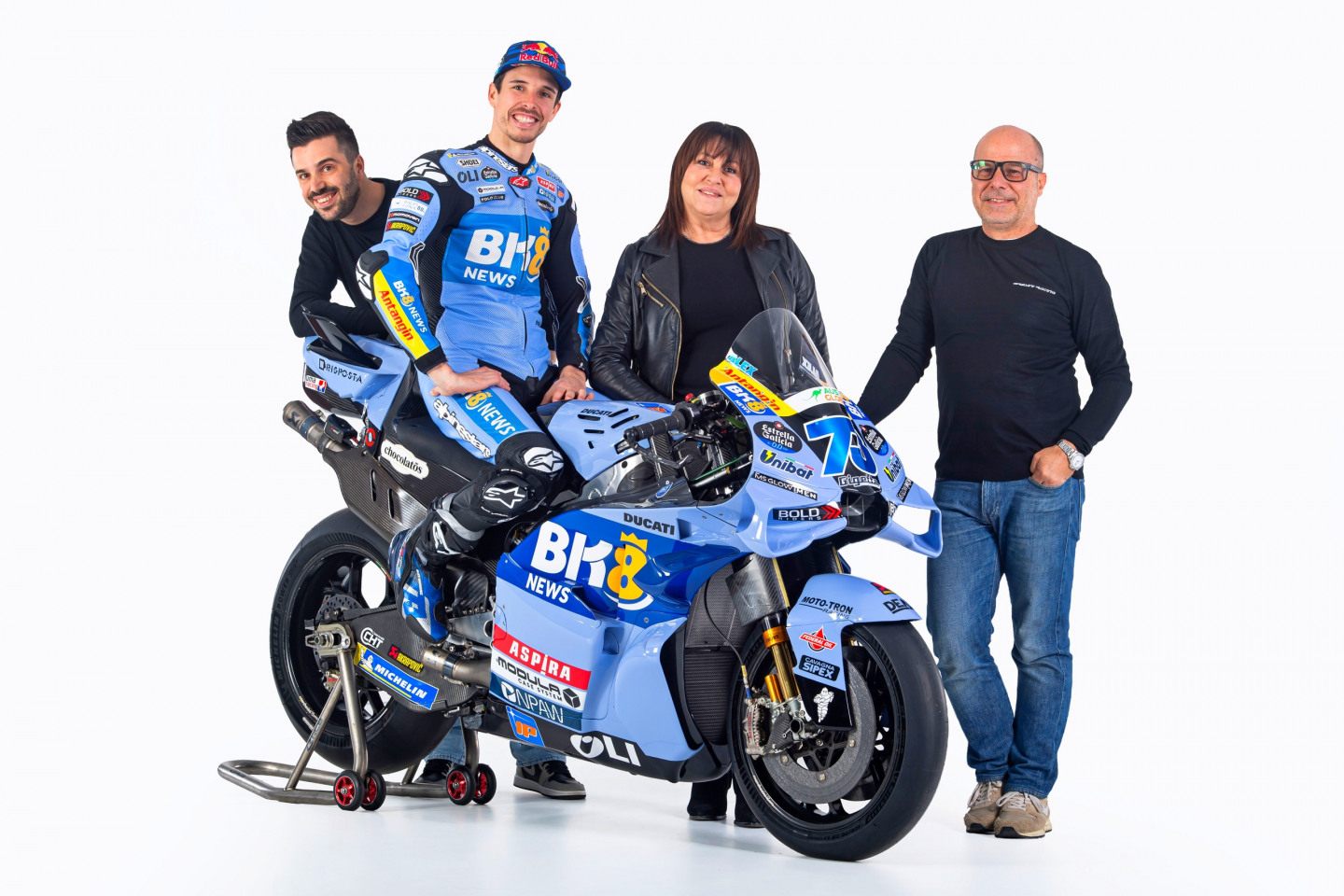 Команда BK8 Gresini Racing MotoGP © BK8 Gresini Racing MotoGP