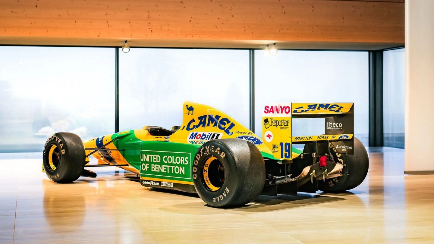 Benetton B192 &copy; Broad Arrow Auctions