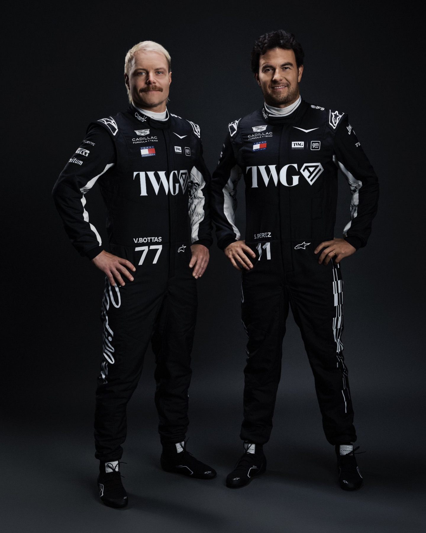 Комбинезоны пилотов Cadillac &copy; Соцсети