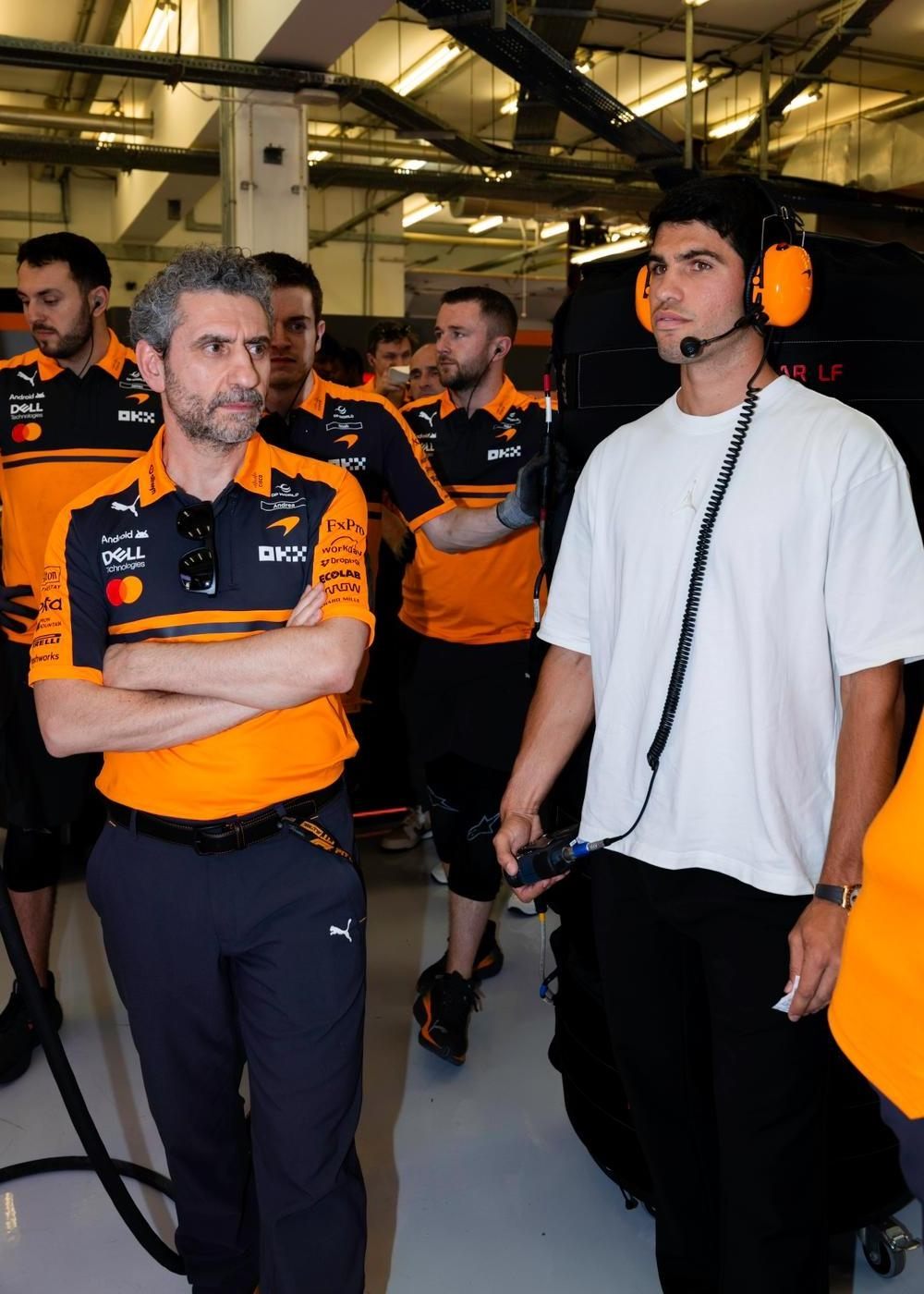 Андреа Стелла и Карлос Алькарас © Соцсети