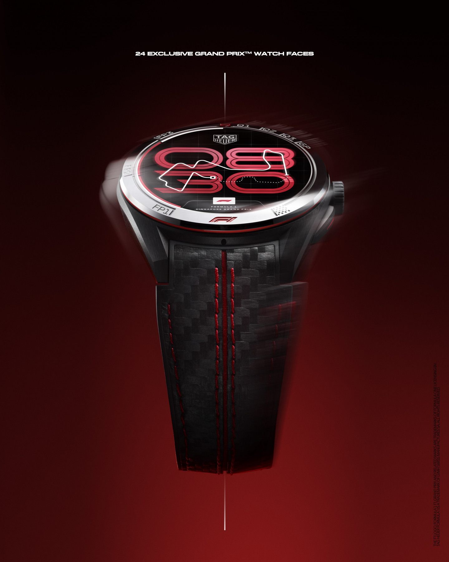 TAG Heuer Connected Calibre E5 45 mm x Formula 1 &copy; TAG Heuer