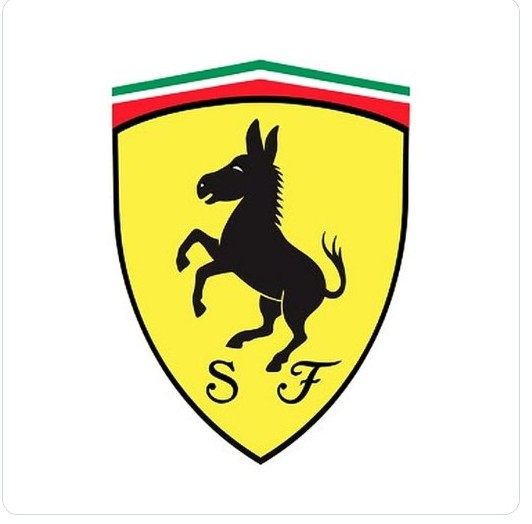 Ещё один вариант логотипа Ferrari © Соцсети
