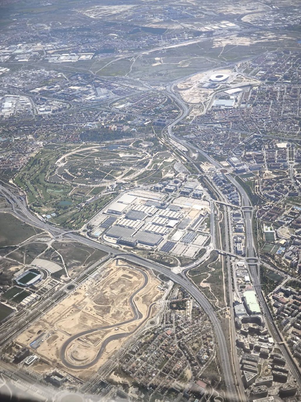 Новая трасса Формулы 1 в Мадриде &copy; Соцсети