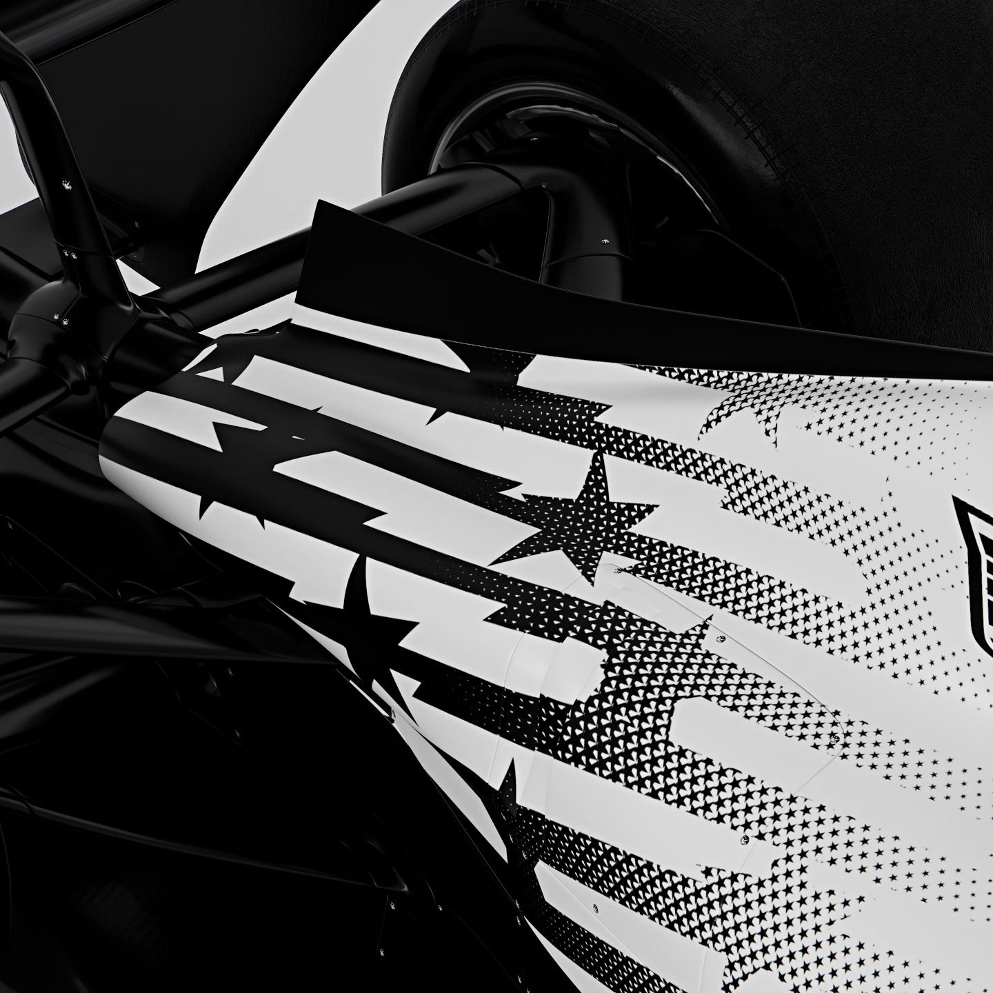 Ливрея команды Cadillac Formula 1 Team для Гран При Майами &copy; Cadillac Formula 1 Team