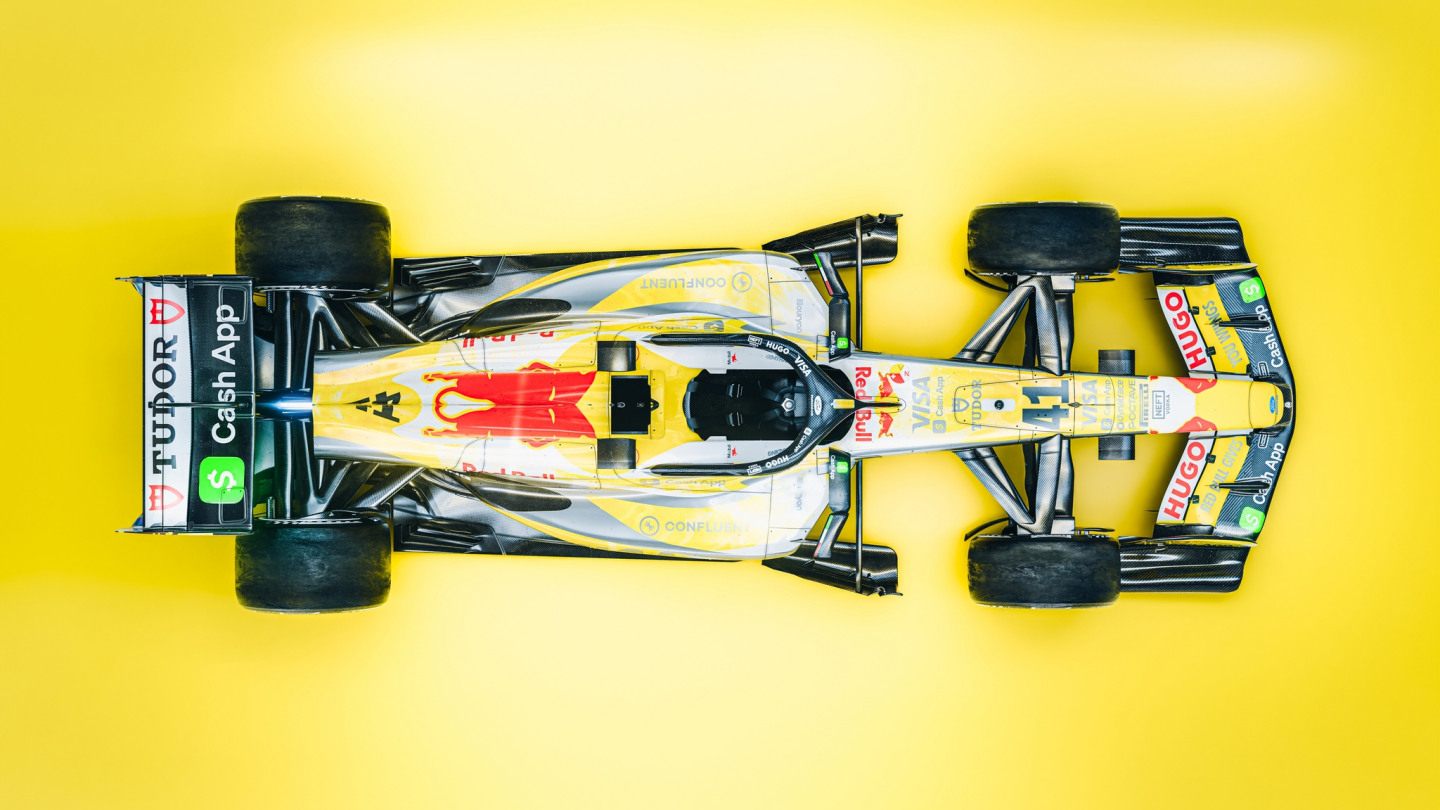 Ливрея Visa Cash App Racing Bulls для Гран При Майами &copy; VCARB / Red Bull Content Pool