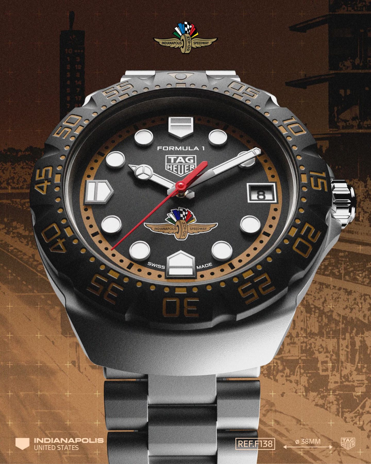 TAG Heuer Formula 1 Solargraph x Indy 500 &copy; TAG Heuer
