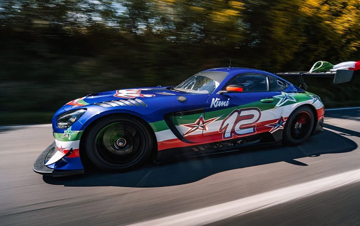 Андреа Кими Антонелли за рулём Mercedes-AMG GT3 Evo &copy; Mercedes-AMG