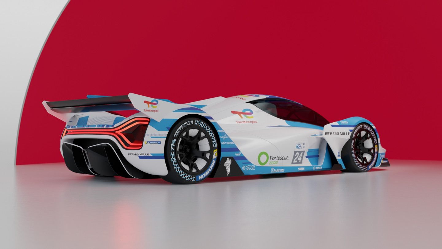 Водородный прототип &copy; Toyota Racing