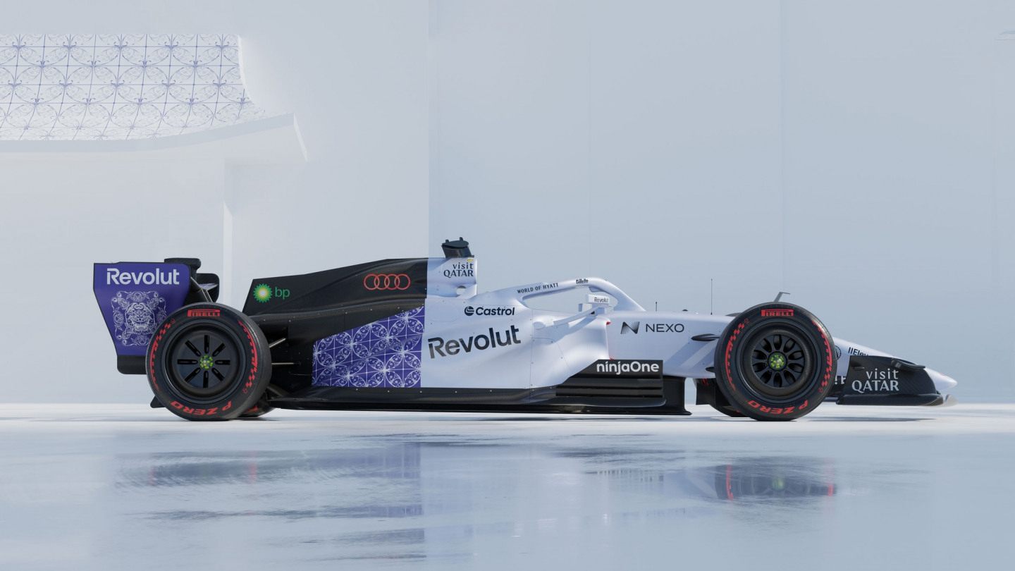 Ливрея болида Audi R26 для Гран При Сингапура &copy; Audi Revolut F1 Team