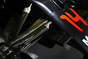 Часть автомобиля Фернандо Алонсо, McLaren MP4-31 Honda