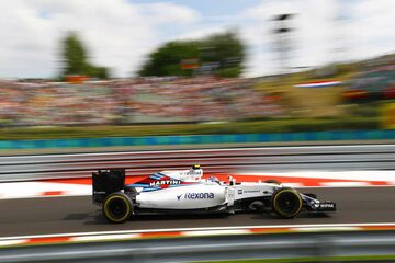 Валттери Боттас, Williams FW38 Mercedes. 