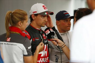 Эстебан Гутьеррес, Haas F1, дает интервью