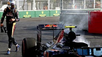 Toro Rosso: Скорее всего, двойной сход в Баку вызвали проблемы с амортизаторами подвески