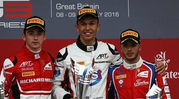 Александр Албон выиграл первую гонку GP3 в Сильверстоуне