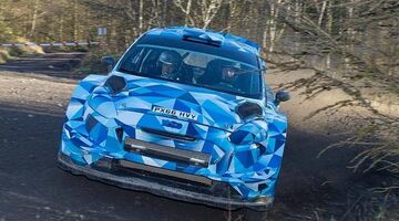Себастьен Ожье протестировал Ford Fiesta RS WRC 2017 года