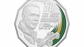 В Австралии выпущена юбилейная монета в память о Джеке Брэбэме