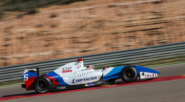 Егор Оруджев стал быстрейшим на тестах Ф3.5 V8 в Арагоне