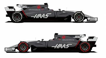 Haas изменила ливрею своего автомобиля
