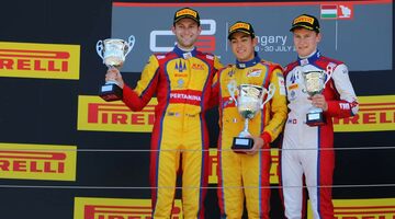 Джулиано Алези одержал победу во второй гонке GP3 в Венгрии