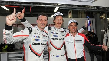 Брендон Хартли и Эрл Бамбер принесли Porsche LMP1 поул-позицию на Фудзи