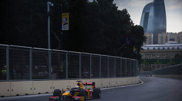 GP2: Антонио Джовинацци выиграл первую гонку в Баку, Сергей Сироткин на подиуме