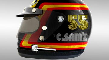 Фото: Дизайнер ливрей адаптировал шлемы пилотов Ф1 под стиль 70-х