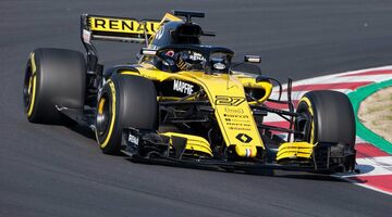 Renault проводит шейкдаун R.S.18 в Барселоне