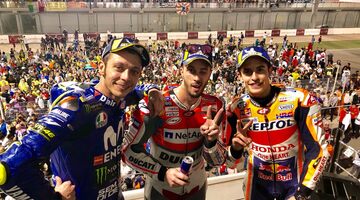 Андреа Довициозо выиграл дебютный этап MotoGP – Гран При Катара