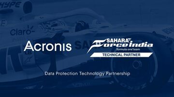 Компания Acronis стала технологическим партнером Force India