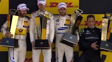 Эдоардо Мортара выиграл субботнюю гонку DTM, Рене Раст разбил машину