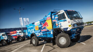 Команда «КАМАЗ-мастер» представила новый спортивный грузовик