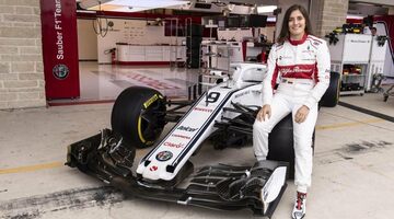 Татьяна Кальдерон дебютирует за рулем автомобиля Sauber