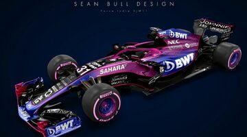 Ливрея машины Racing Point будет розово-синей?