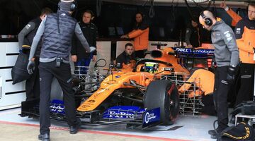 Съёмочный день McLaren в Барселоне обернулся пожаром