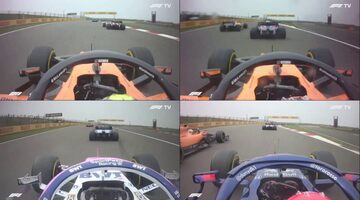 Видео: Авария Даниила Квята и гонщиков McLaren с четырёх ракурсов