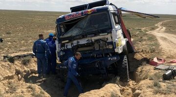 Эдуард Николаев прокомментировал аварию на Ралли Казахстана